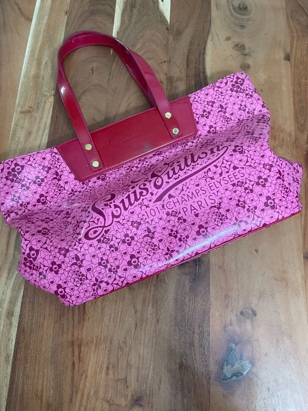 LOUIS VUITTON TOTE COSMIC BLOSSOM BEACH LINE LIMITED EDITION TAKASHI MURAKAMI
